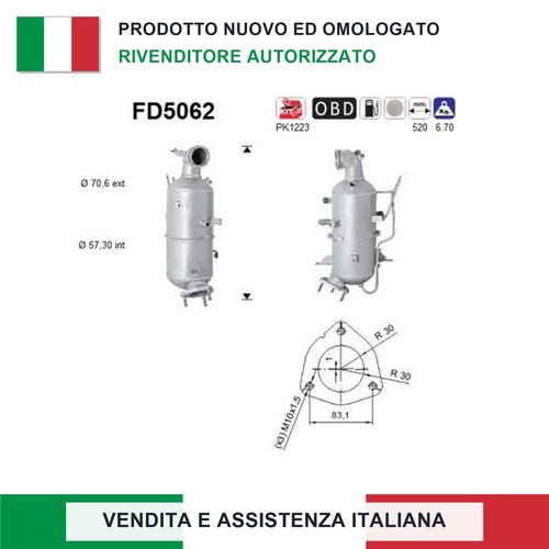 Filtro antiparticolato dpf fap - antiparticolato,